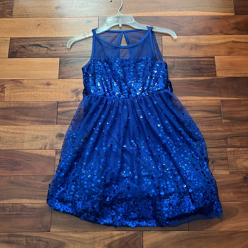 Blue Party Dress